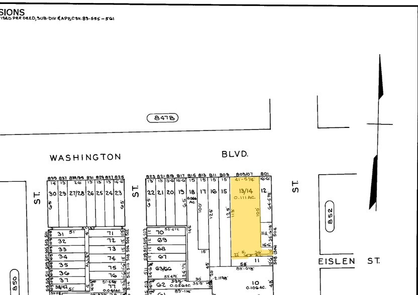 803-807 Washington Blvd, Baltimore, MD à louer - Plan cadastral – Image 2 sur 80