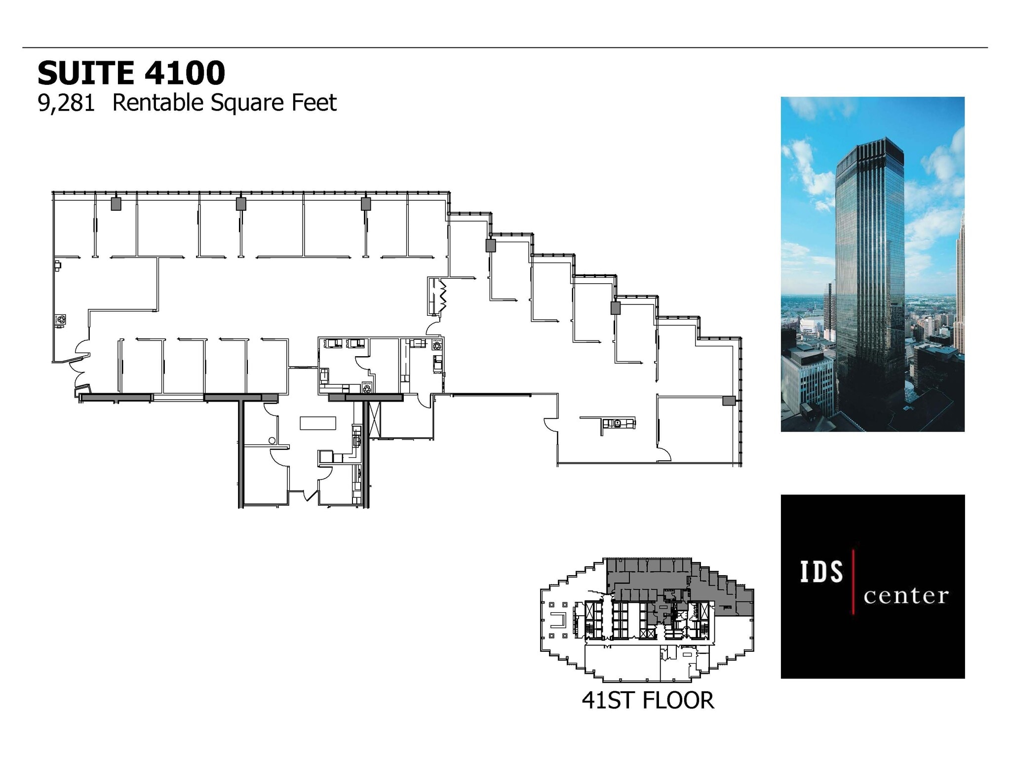 80 S 8th St, Minneapolis, MN à louer Plan d’étage– Image 1 sur 1