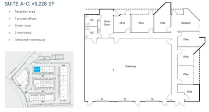 8910 Activity Rd, San Diego, CA à louer Plan d’étage– Image 1 sur 1