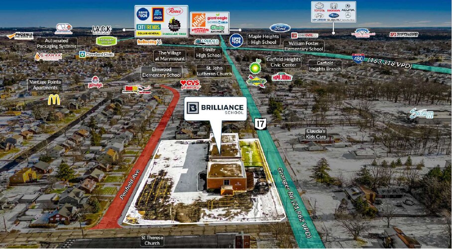 10608 Granger Rd, Garfield Heights, OH à vendre - Photo de l’immeuble – Image 2 sur 5