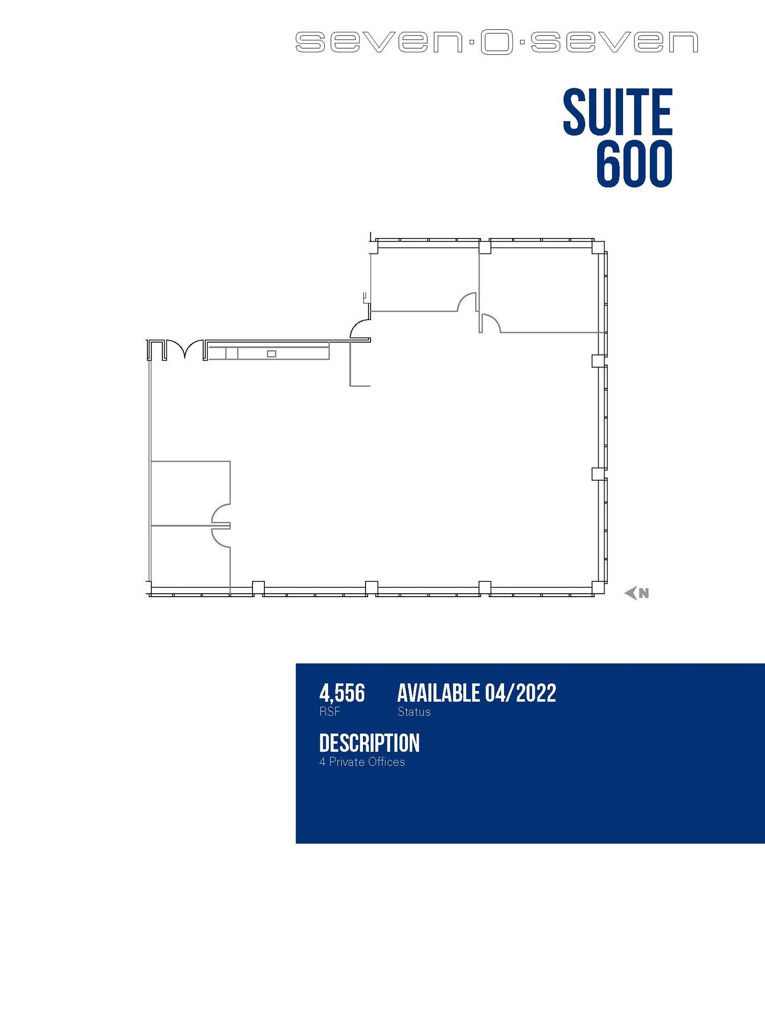 707 Broadway, San Diego, CA à vendre Plan d’étage– Image 1 sur 1