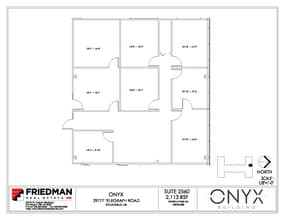29777 Telegraph Rd, Southfield, MI à louer Plan d’étage– Image 2 sur 2