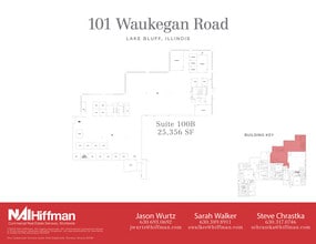 101 Waukegan Rd, Lake Bluff, IL à louer Plan d’étage– Image 1 sur 2