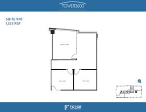 2600 N Central Expy, Richardson, TX à louer Plan d’étage– Image 1 sur 2