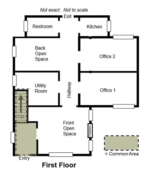624 University Ave, Palo Alto, CA à louer - Plan d’étage – Image 2 sur 11