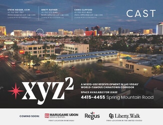 Plus de détails pour 4425 Spring Mountain Rd, Las Vegas, NV - Local commercial à louer