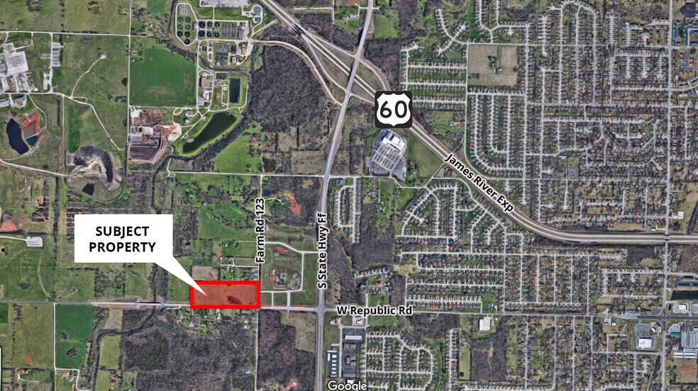 W Republic Rd & Farm Rd 123, Battlefield, MO à vendre - Photo principale – Image 1 sur 10