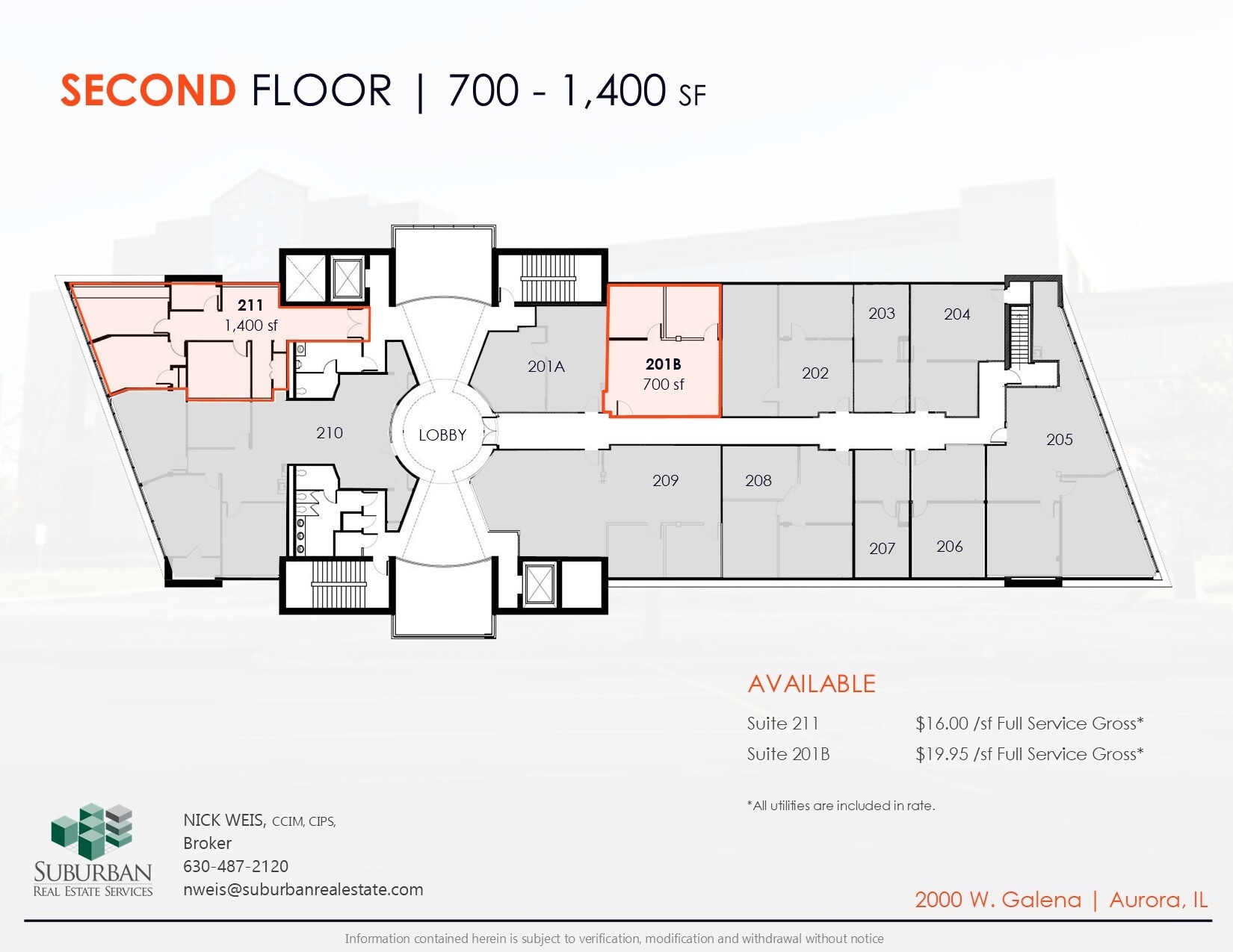 2000 W Galena Blvd, Aurora, IL à louer Plan d’étage– Image 1 sur 1