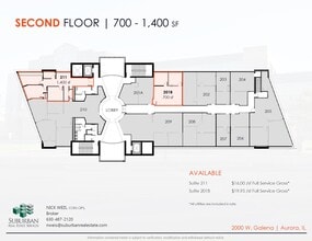 2000 W Galena Blvd, Aurora, IL à louer Plan d’étage– Image 1 sur 1