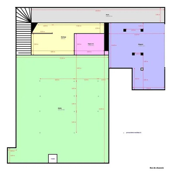Industriel/Logistique dans Nice à vendre - Plan d’étage – Image 3 sur 4