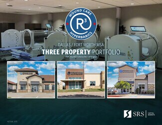 Plus de détails pour R3 Wound Care 3-Property Portfolio – Bureau à vendre