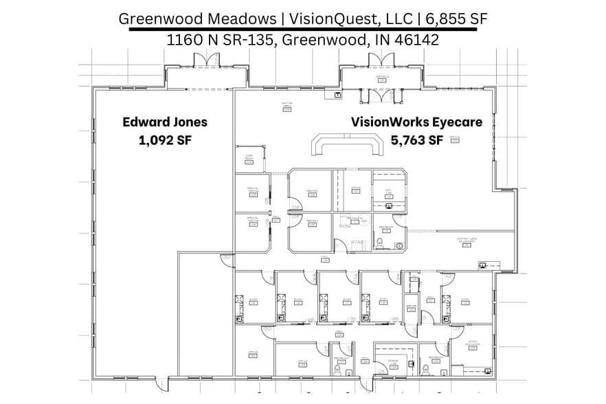1160 N State Road 135, Greenwood, IN à vendre - Plan d’étage – Image 2 sur 5