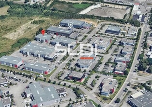 Saint-Priest - Vue aérienne  vue de carte - Image1