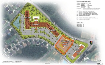 0 Pritchard Rd, Clayton, NC à louer Plan de site– Image 2 sur 2