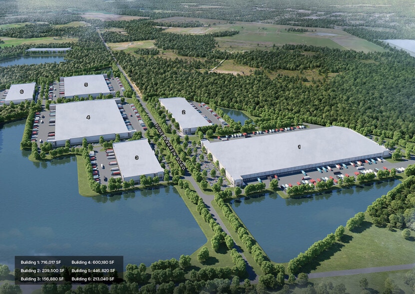 Jimmy Deloach Blvd, Garden City, GA à louer - Plan de site – Image 2 sur 9