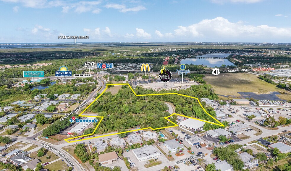 7011 Constitution Blvd, Fort Myers, FL à vendre - Aérien – Image 3 sur 6