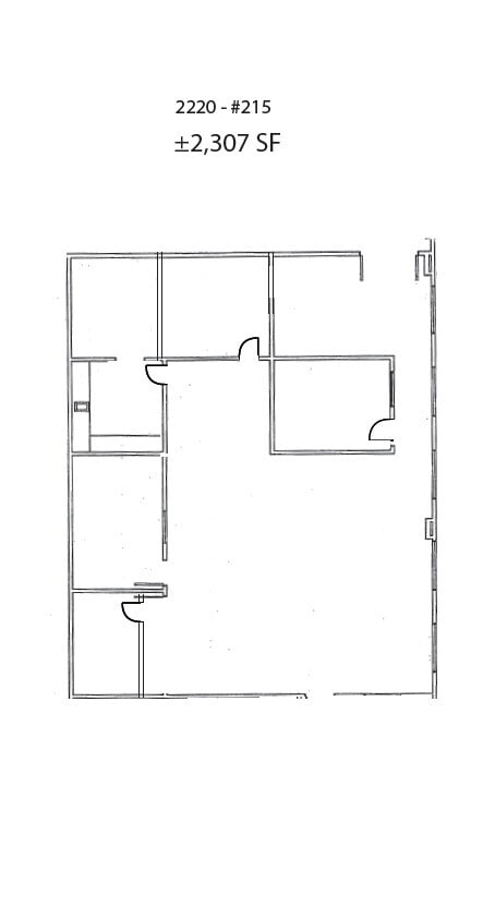 2200 E Route 66, Glendora, CA à louer Plan d’étage– Image 1 sur 1