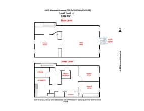 1000-1010 Wisconsin Ave NW, Washington, DC à louer Plan de site– Image 1 sur 1