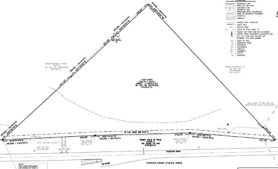 21889 I-35, Salado, TX à vendre - Plan cadastral – Image 2 sur 4