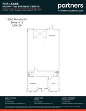 12999-13003 Murphy Rd, Stafford, TX à louer Plan de site– Image 1 sur 1