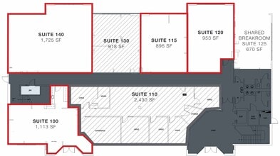 1000 Station Dr, DuPont, WA à louer Plan d’étage– Image 1 sur 1
