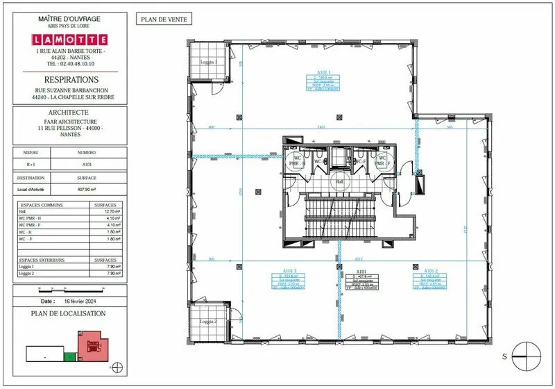 Bureau dans La Chapelle-sur-Erdre à vendre - Plan d’étage – Image 3 sur 5