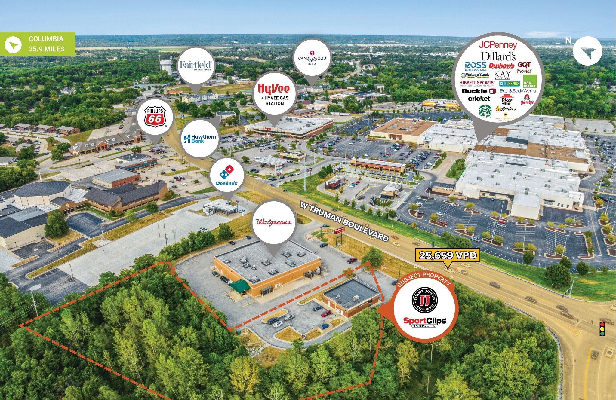 3750 W Truman Blvd, Jefferson City, MO à vendre Photo principale– Image 1 sur 4