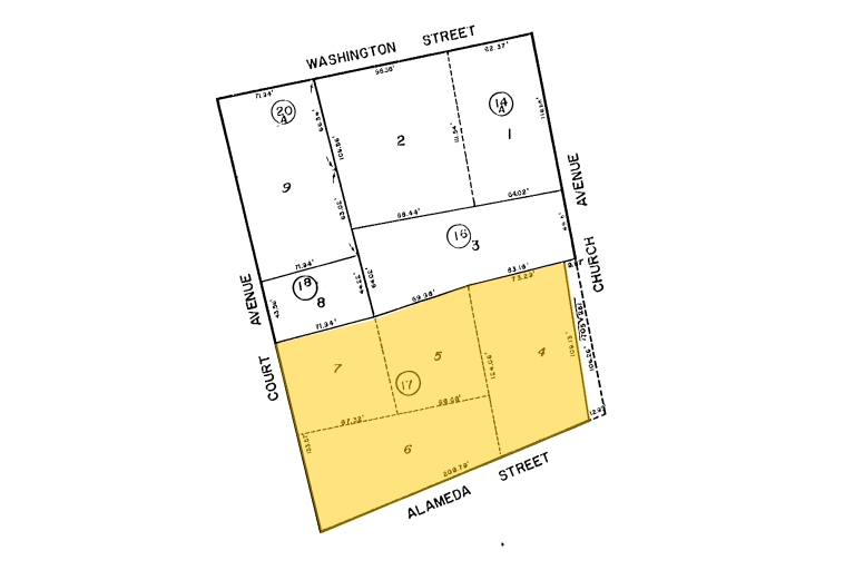 177 N Church Ave, Tucson, AZ à louer - Plan cadastral – Image 2 sur 5