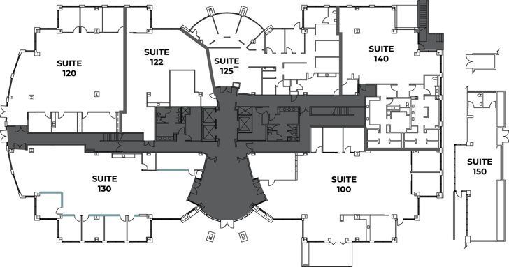 4435 Eastgate Mall, San Diego, CA à louer Plan d’étage– Image 1 sur 9