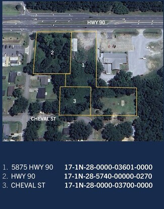 Plus de détails pour 5875 Highway 90, Milton, FL - Terrain à vendre