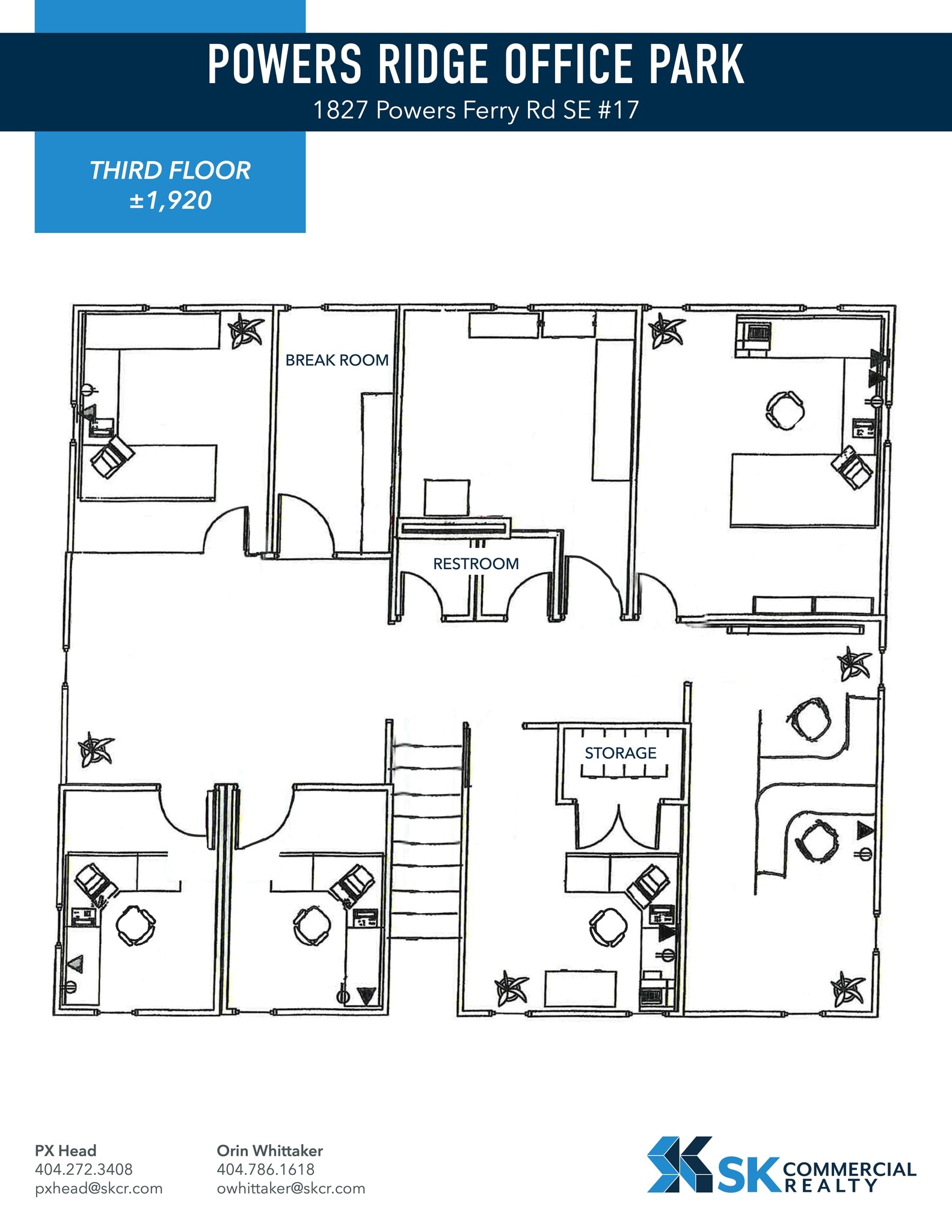 1827 Powers Ferry Rd SE, Atlanta, GA à louer Plan de site– Image 1 sur 1