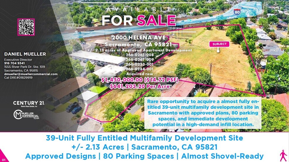 2000 Helena Ave, Sacramento, CA à vendre - Photo principale – Image 1 sur 3