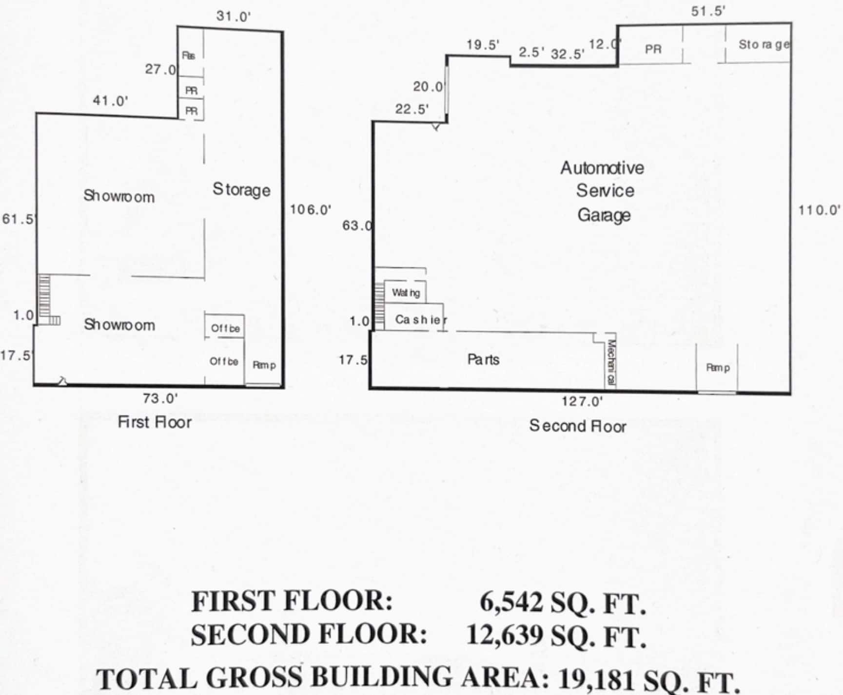 110 Penn Ave, Pittsburgh, PA à vendre Plan d’étage– Image 1 sur 1