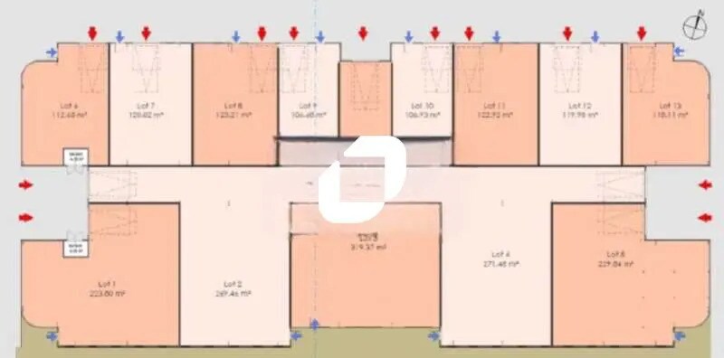 Local d’activités dans Sète à louer - Plan d’étage – Image 3 sur 6