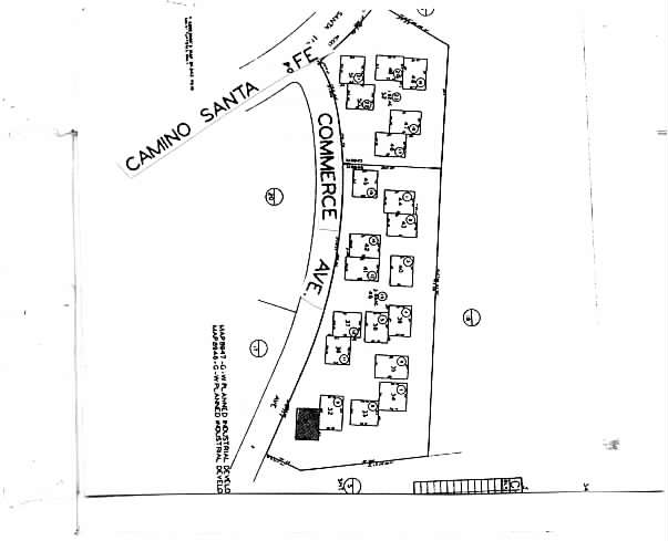 8455 Commerce Ave, San Diego, CA à louer - Plan cadastral – Image 2 sur 3