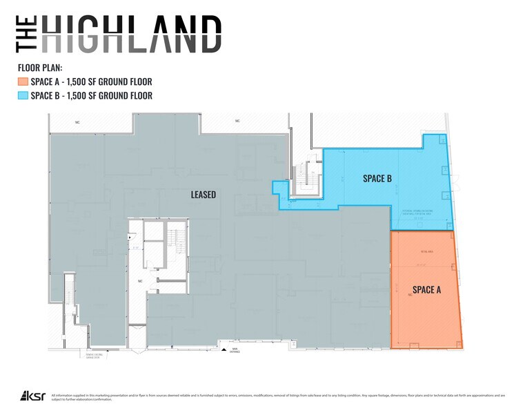 2840 Atlantic Ave, Brooklyn, NY à louer - Plan de site – Image 2 sur 3