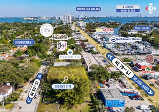 648 NE 80th St, Miami, FL - Vue aérienne  vue de carte - Image1