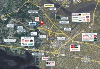 2077 Charlie Hall Blvd, Charleston, SC - Vue aérienne  vue de carte - Image1