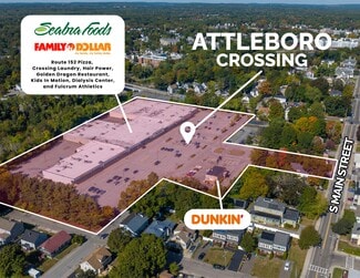 Plus de détails pour 219 S Main St, Attleboro, MA - Local commercial à vendre