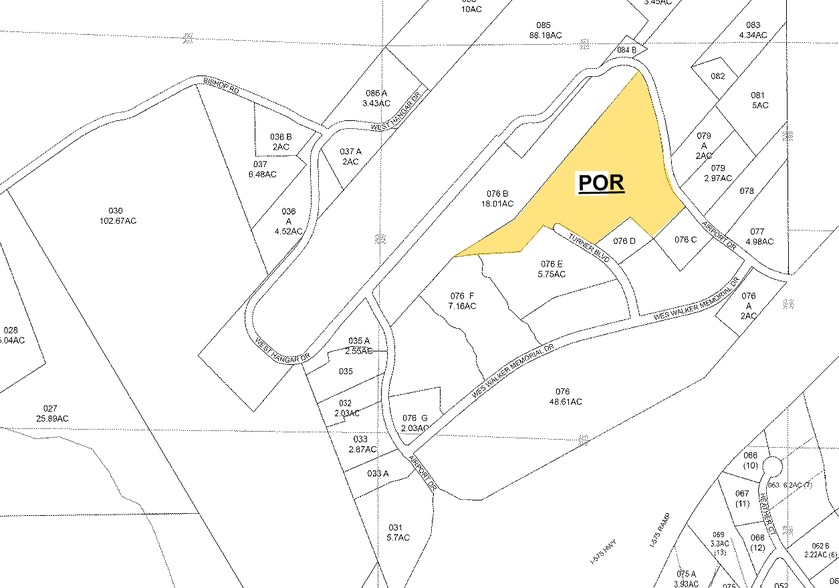 250 Turner Blvd, Ball Ground, GA à louer - Plan cadastral – Image 2 sur 7