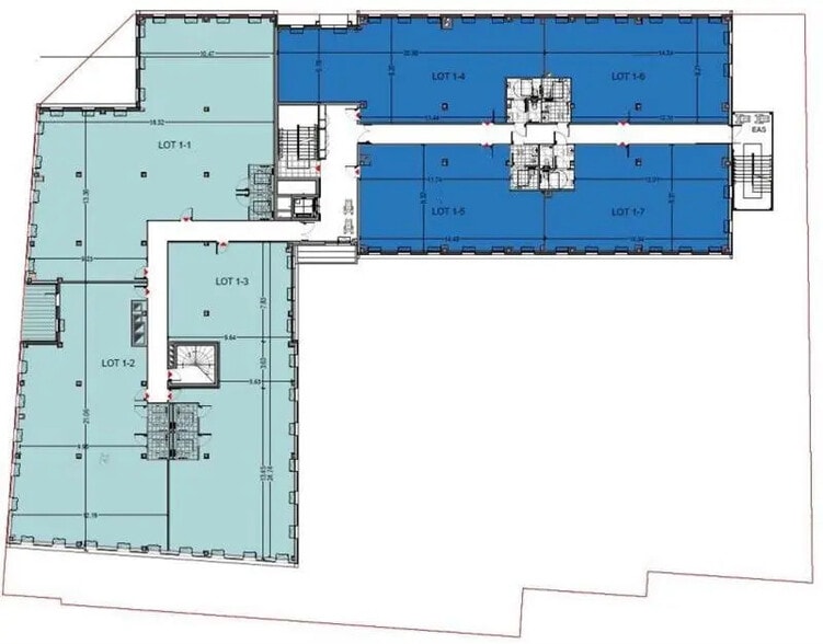 Bureau dans Montmagny à louer - Plan d’étage – Image 3 sur 6