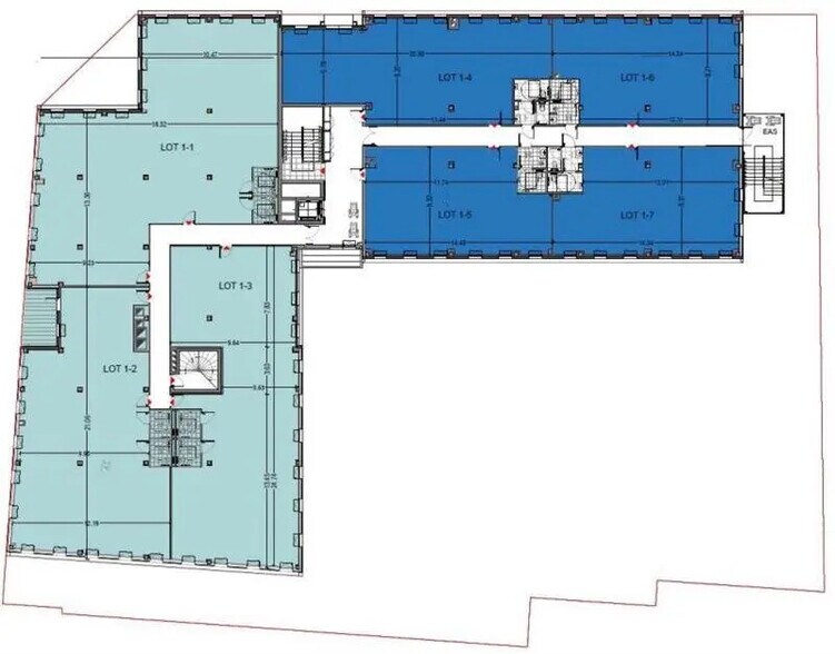 Bureau dans Montmagny à louer - Plan d’étage – Image 3 sur 6
