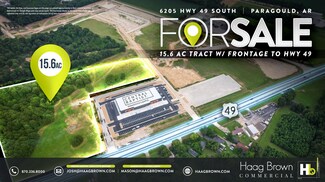 Plus de détails pour 6205 Hwy 49 S, Paragould, AR - Terrain à vendre