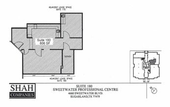 4660 Sweetwater Blvd, Sugar Land, TX à louer Plan d’étage– Image 1 sur 1
