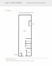 606-608 S Main St, Greenville, SC à louer Plan d’étage– Image 1 sur 1