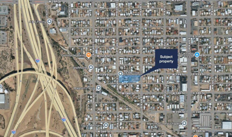 243 W 33rd St, Tucson, AZ à vendre - Photo de l’immeuble – Image 2 sur 8