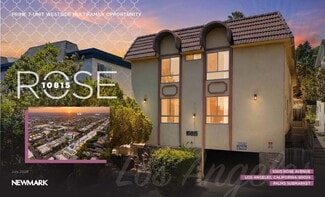 Plus de détails pour 10815 Rose Ave, Los Angeles, CA - Logement à vendre