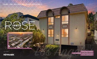Plus de détails pour 10815 Rose Ave, Los Angeles, CA - Logement à vendre