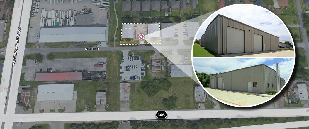 520 & 532 N 8th Street portefeuille de 2 biens à vendre sur LoopNet.fr Aérien– Image 1 sur 9