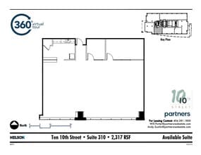10 10th St, Atlanta, GA à louer Plan d’étage– Image 2 sur 2